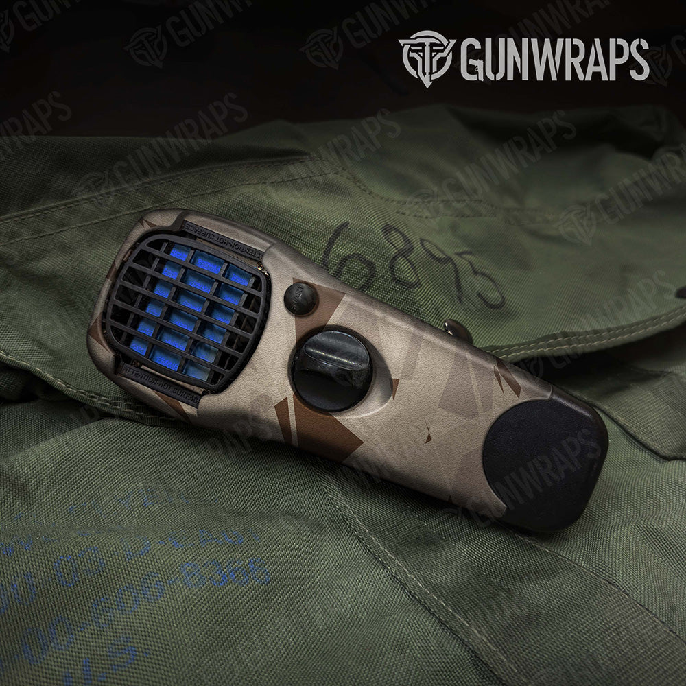 Sharp Desert Camo Thermacell Gear Skin Vinyl Wrap