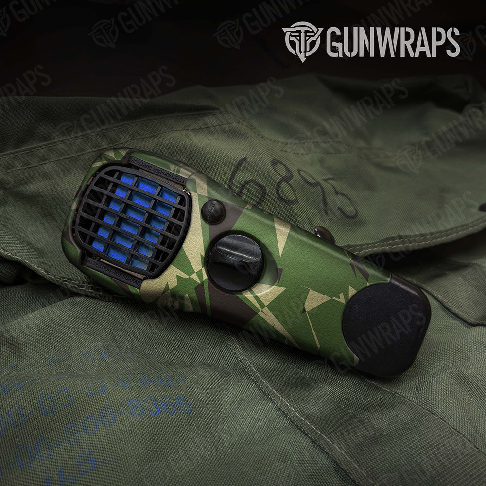 Sharp Jungle Camo Thermacell Gear Skin Vinyl Wrap