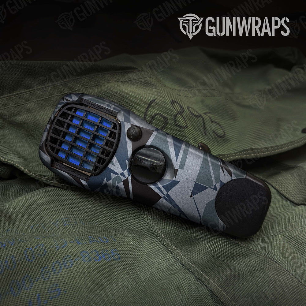 Sharp Navy Camo Thermacell Gear Skin Vinyl Wrap