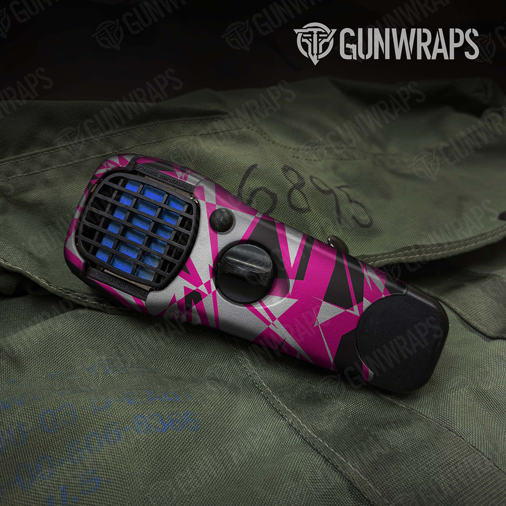 Sharp Magenta Tiger Camo Thermacell Gear Skin Vinyl Wrap