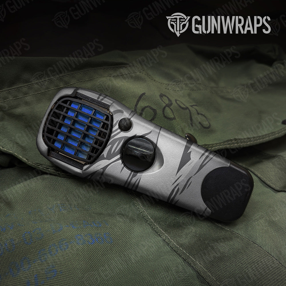 Shredded Snow Camo Thermacell Gear Skin Vinyl Wrap