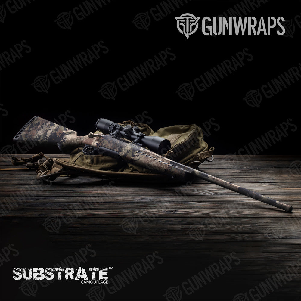 Rifle Substrate Saigon Camo Gun Skin Vinyl Wrap Film