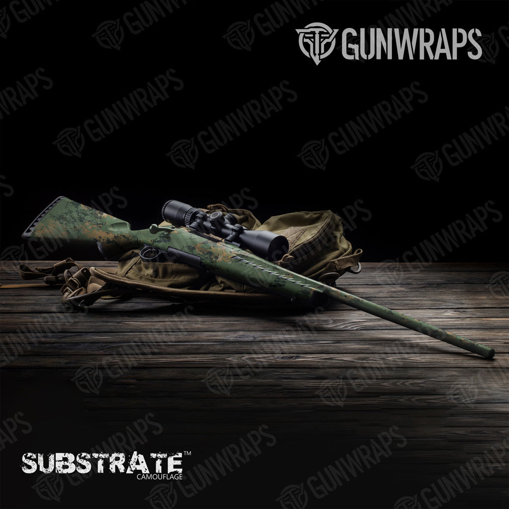 Rifle Substrate Semper-Fi Camo Gun Skin Vinyl Wrap Film