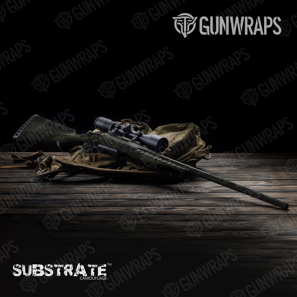 Rifle Substrate Shadow-Op Camo Gun Skin Vinyl Wrap Film