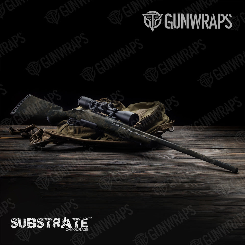 Rifle Substrate Shadow Camo Gun Skin Vinyl Wrap Film