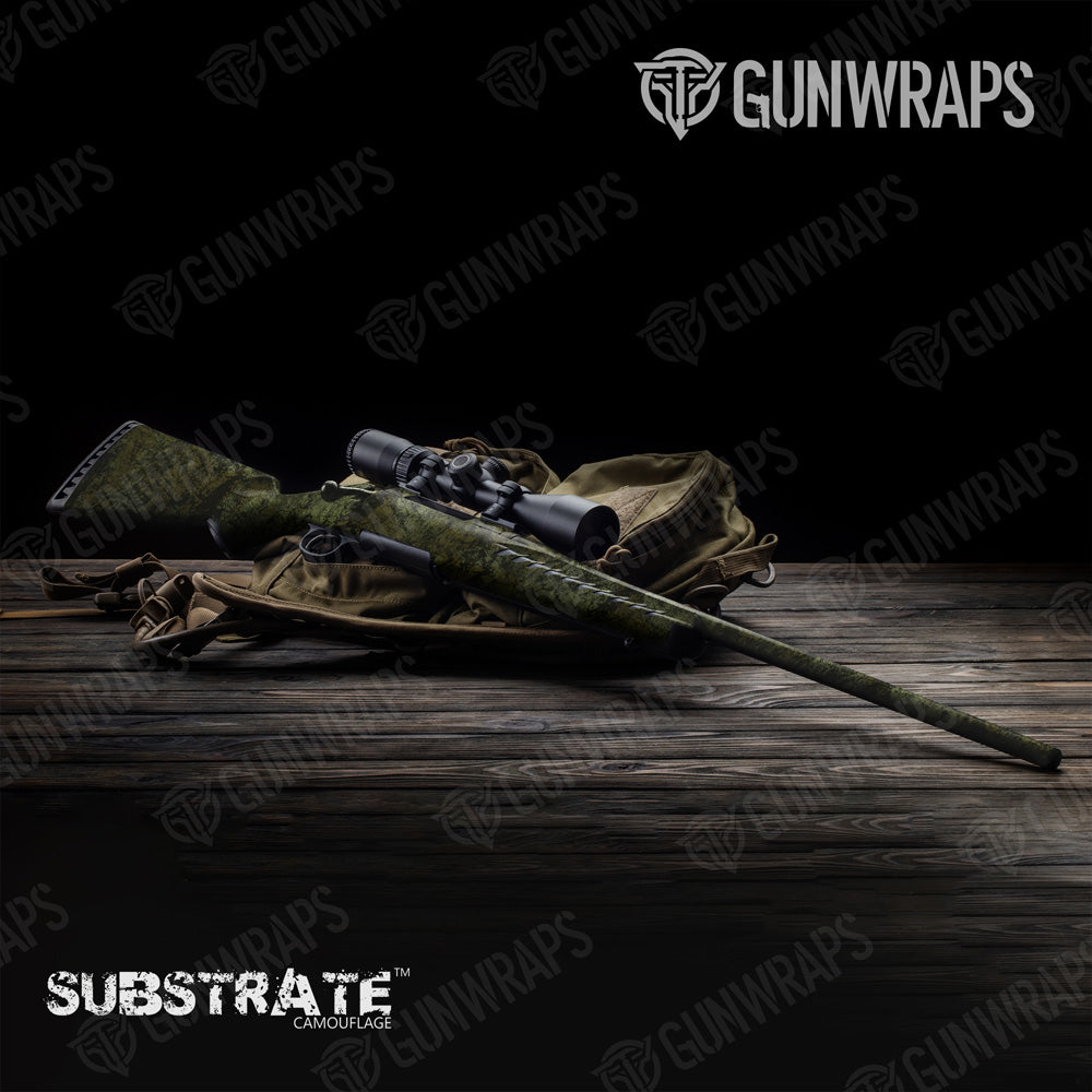 Rifle Substrate Shadowbark Camo Gun Skin Vinyl Wrap Film