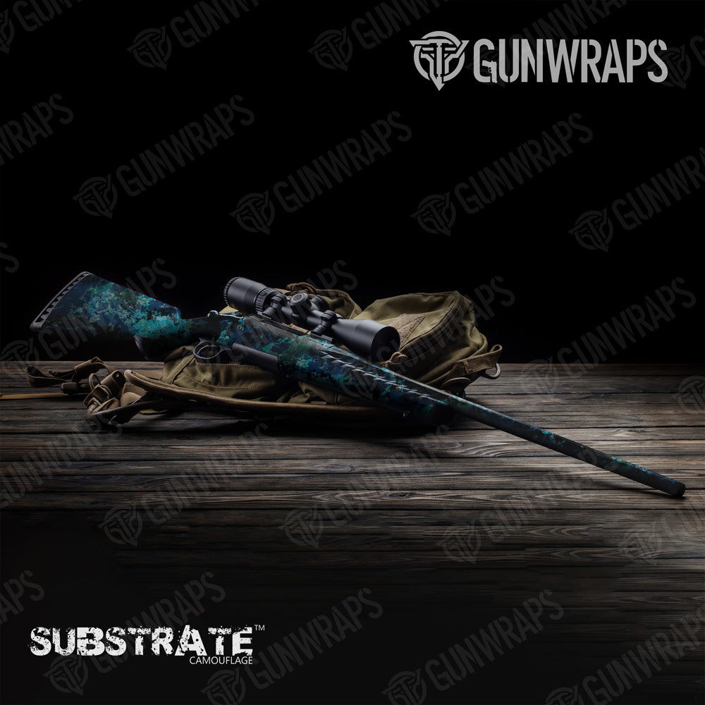 Rifle Substrate Shipwreck Camo Gun Skin Vinyl Wrap Film