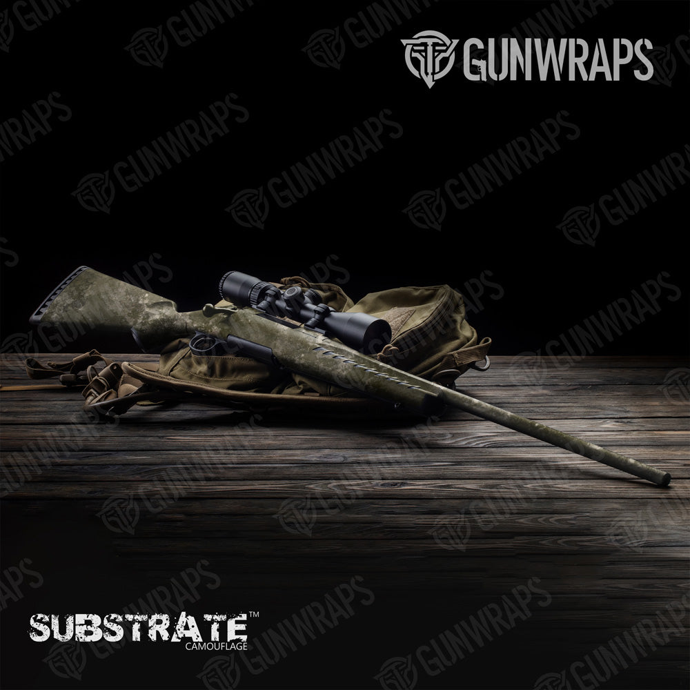 Rifle Substrate Sierra Camo Gun Skin Vinyl Wrap Film