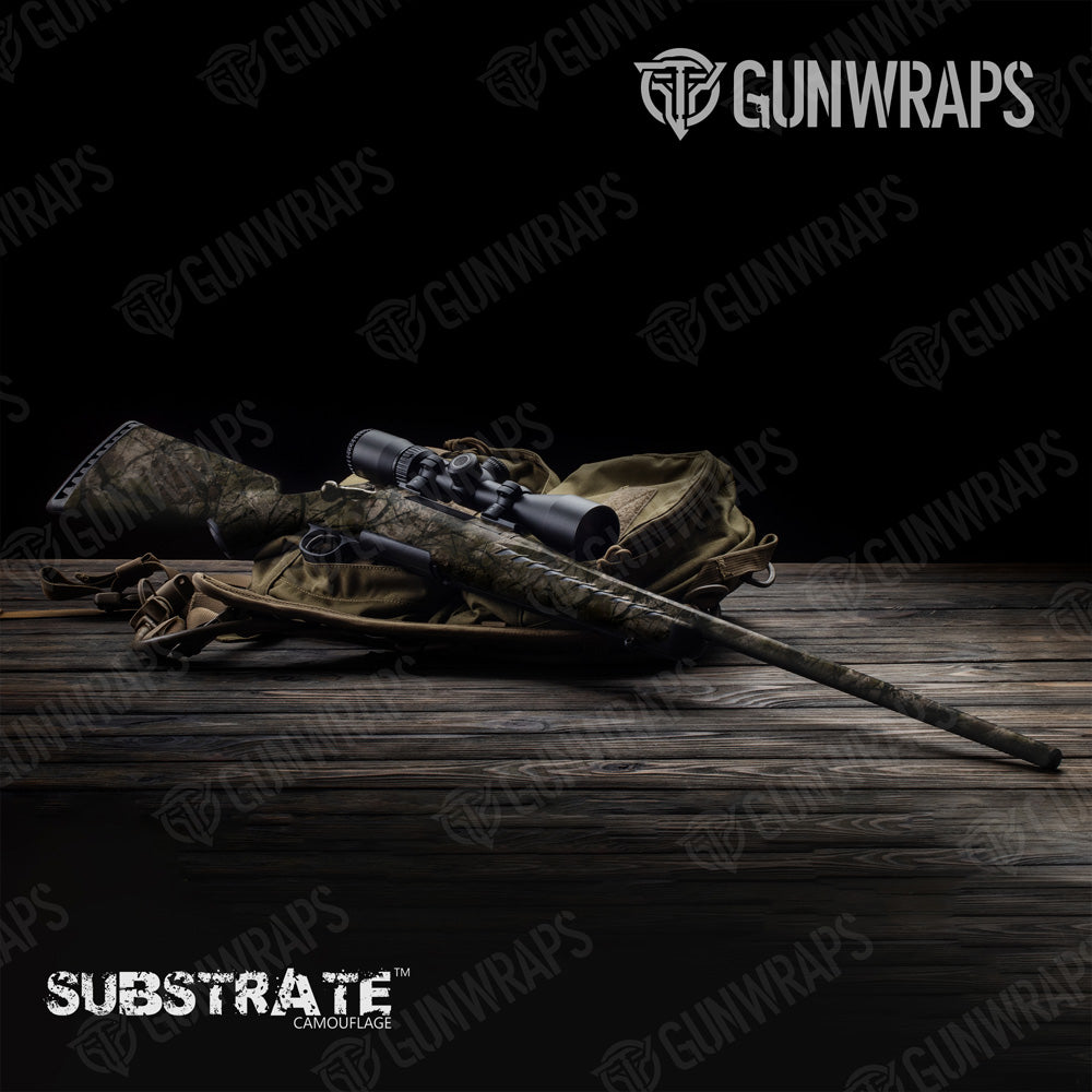 Rifle Substrate Stalker Camo Gun Skin Vinyl Wrap Film