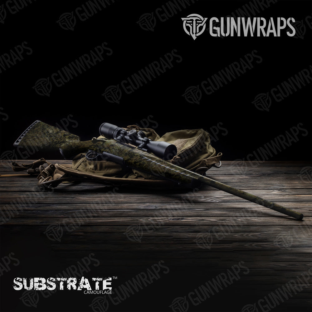 Rifle Substrate Surface Camo Gun Skin Vinyl Wrap Film