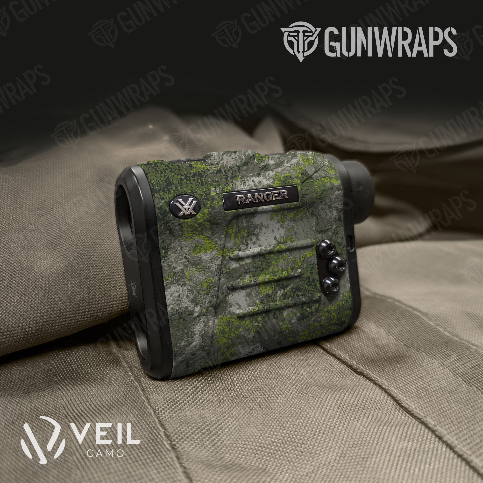 Rangefinder Veil Moss Monster Camo Gun Skin Vinyl Wrap