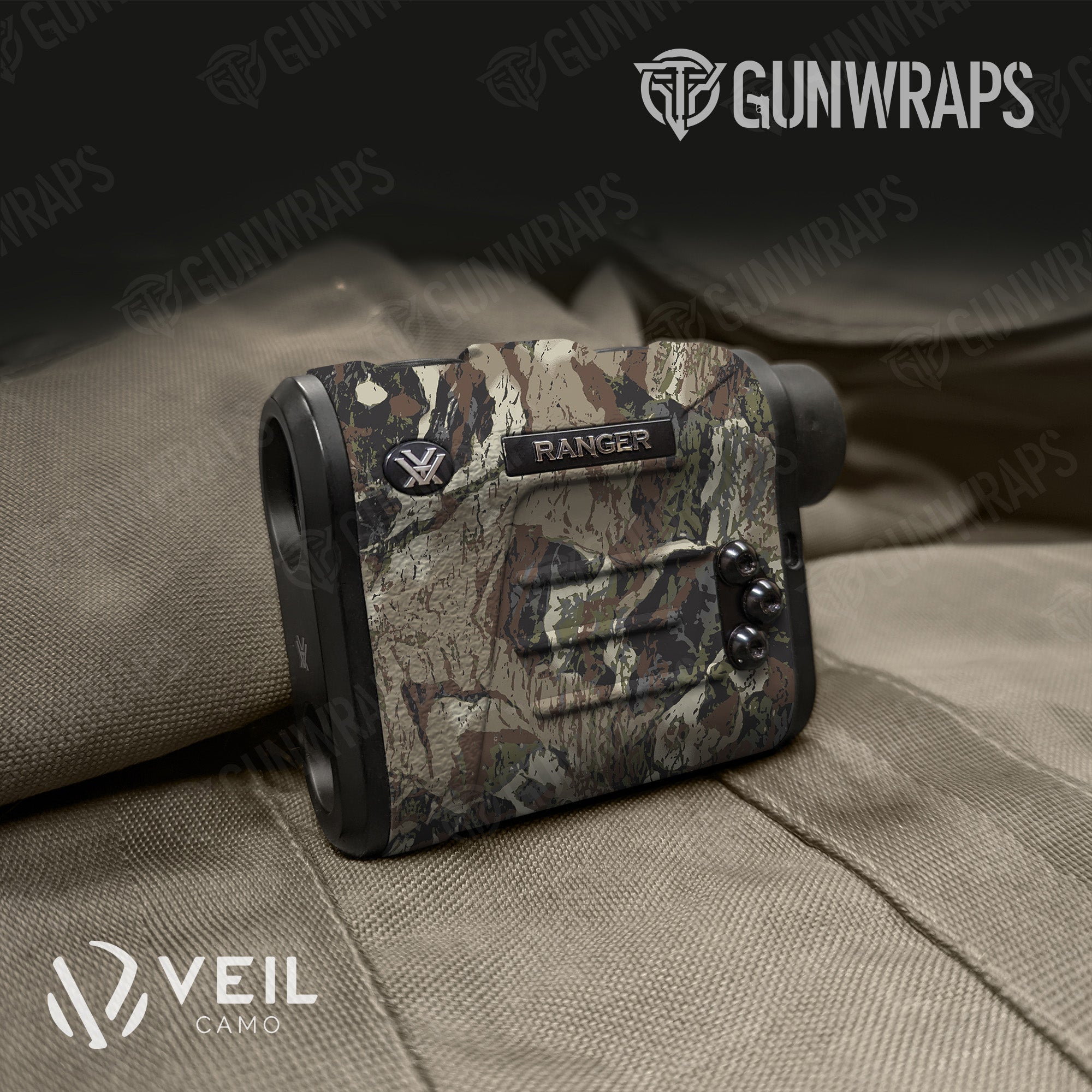 Rangefinder Veil Rumba Cumbred Camo Gun Skin Vinyl Wrap