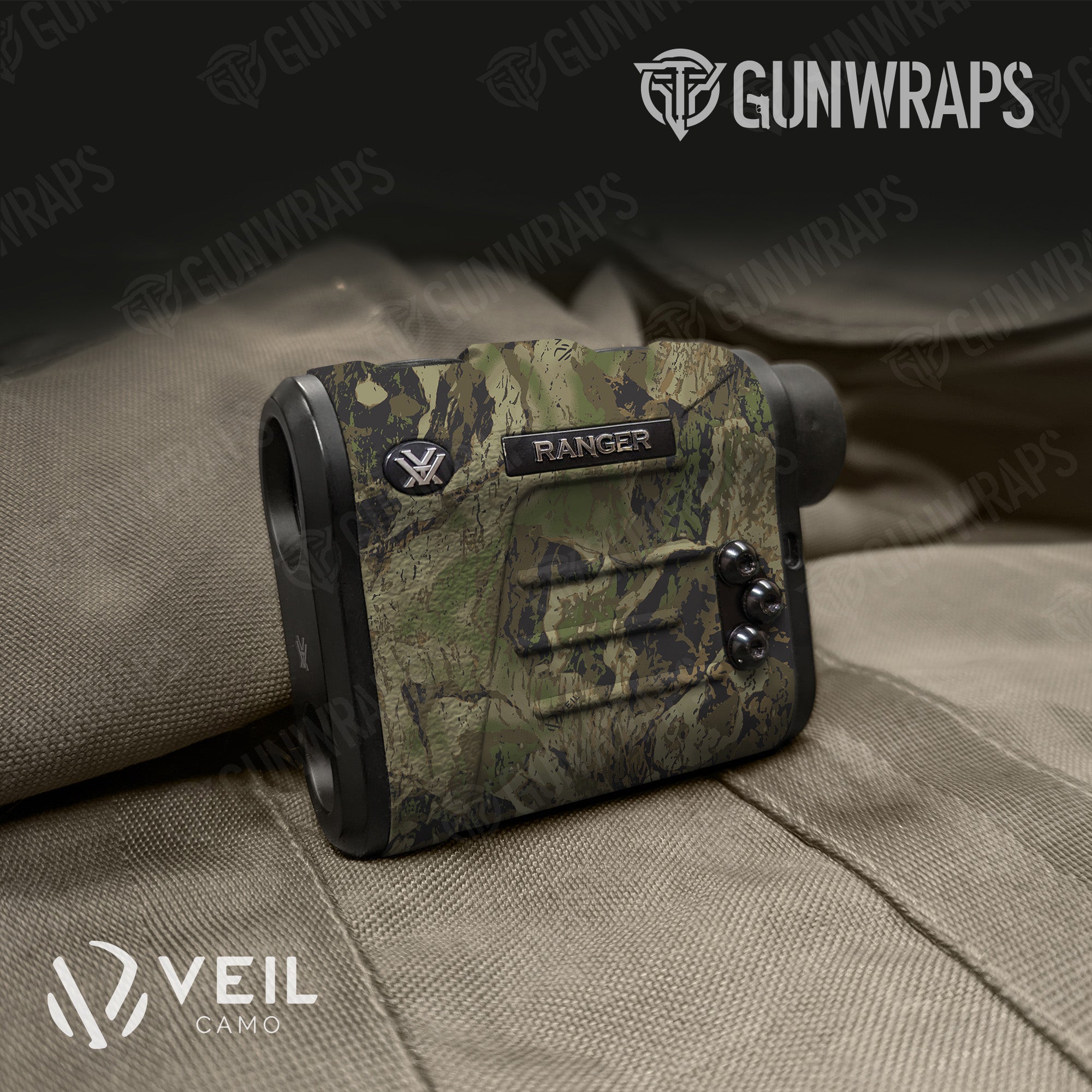 Rangefinder Veil Rumba Multi Camo Gun Skin Vinyl Wrap