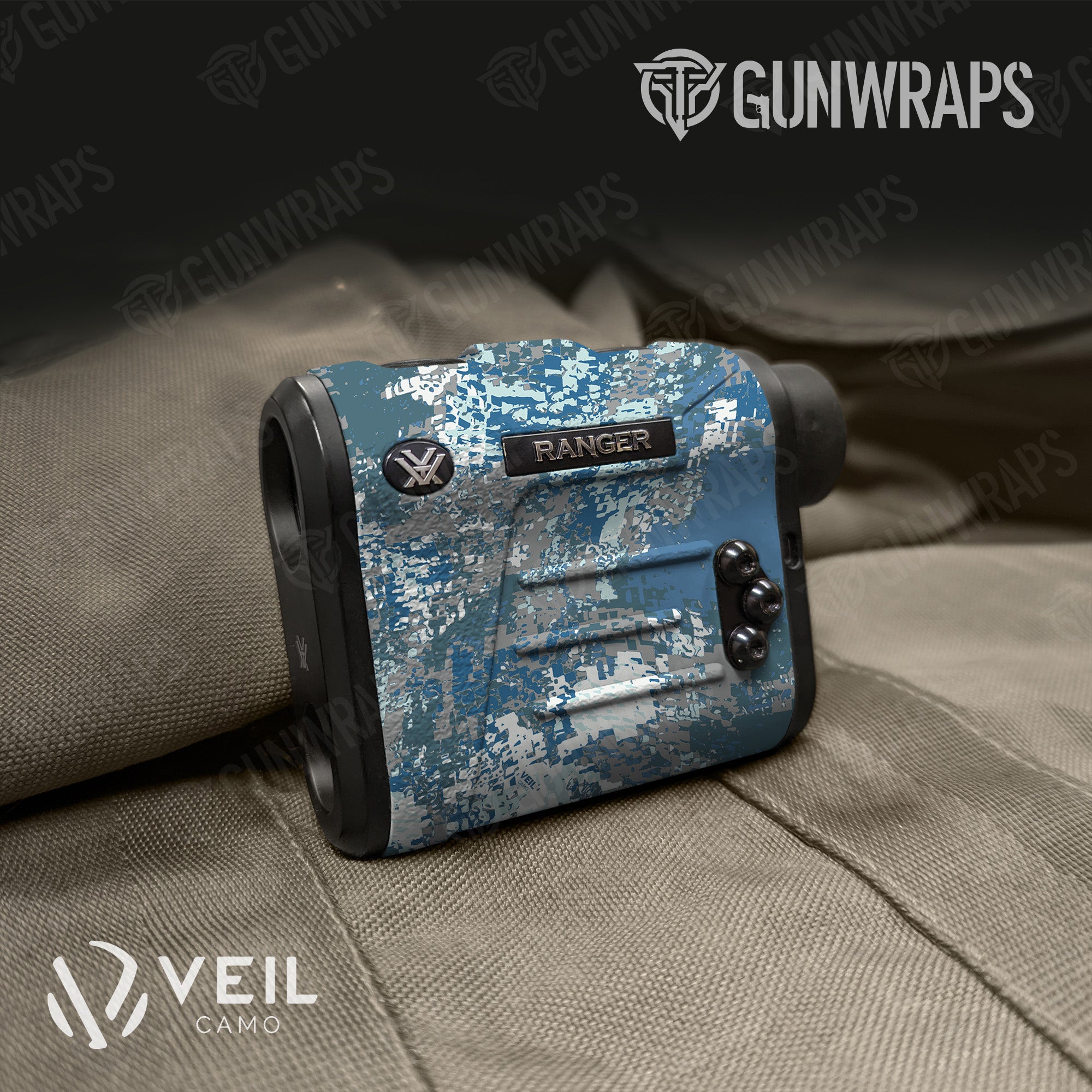 Rangefinder Veil Stryk Hookset Camo Gun Skin Vinyl Wrap