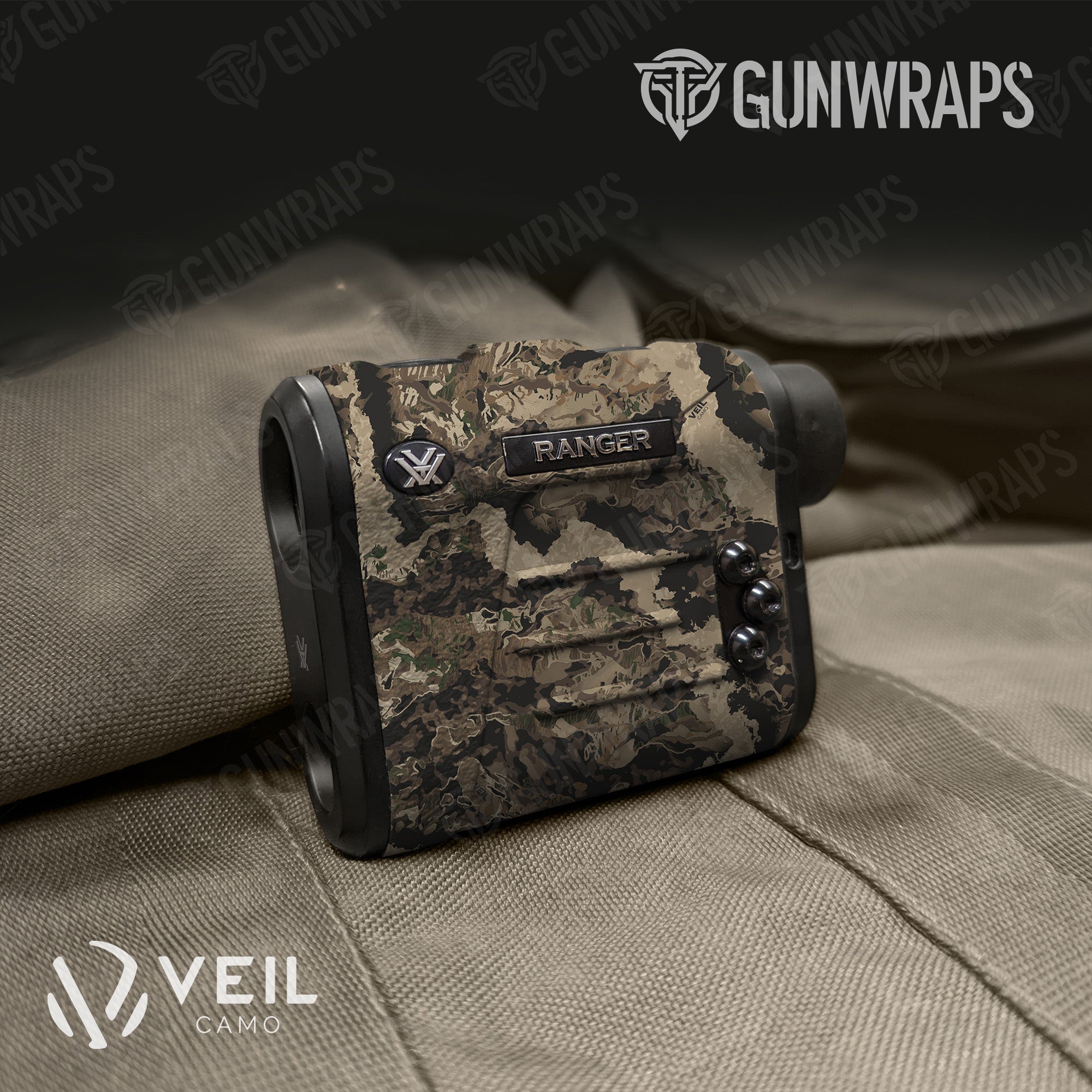 Rangefinder Veil Whitetail Camo Gun Skin Vinyl Wrap