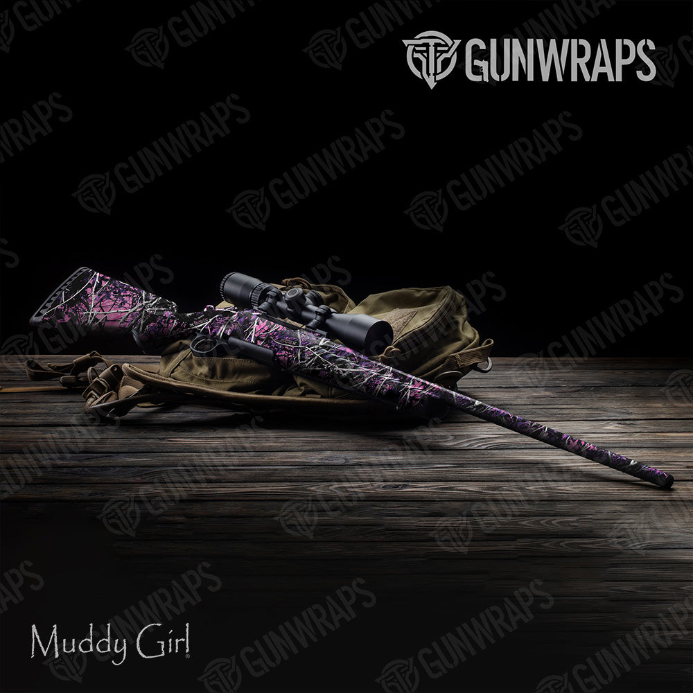 Rifle Muddy Girl Camo Gun Skin Vinyl Wrap