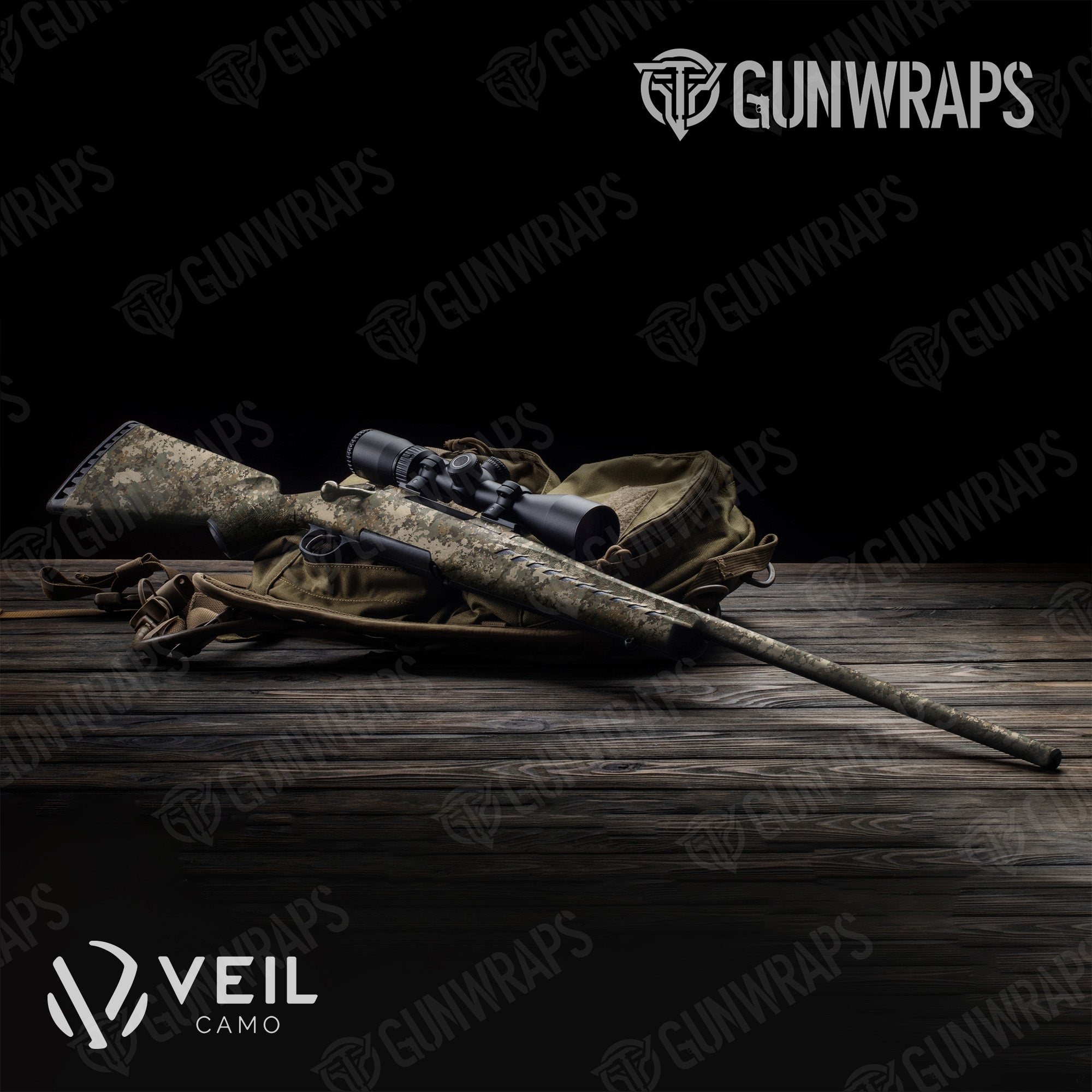 Rifle Veil Terra G Camo Gun Skin Vinyl Wrap