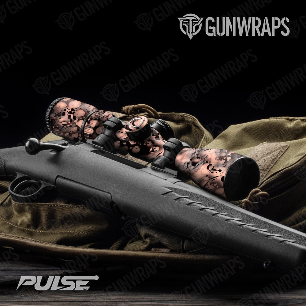 Scope Pulse Coral Camo Gun Skin Vinyl Wrap