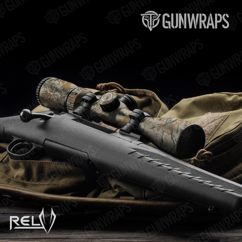 Scope RELV Copperhead Camo Gear Skin Vinyl Wrap Film