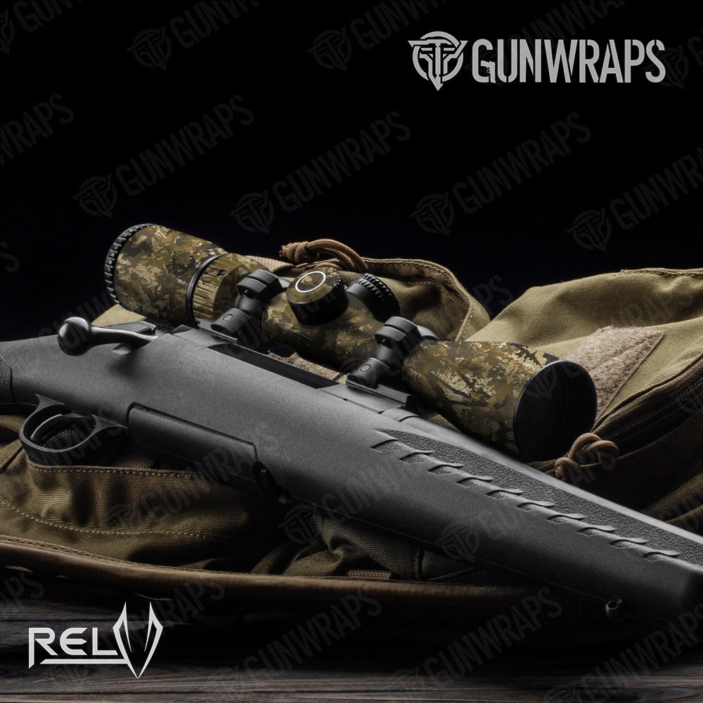 Scope RELV Harvester Camo Gear Skin Vinyl Wrap Film