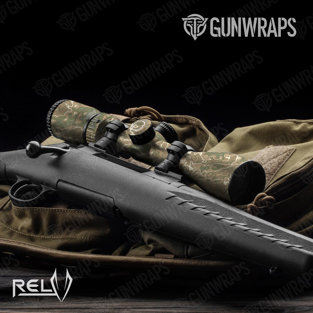 Scope RELV Moab Camo Gear Skin Vinyl Wrap Film