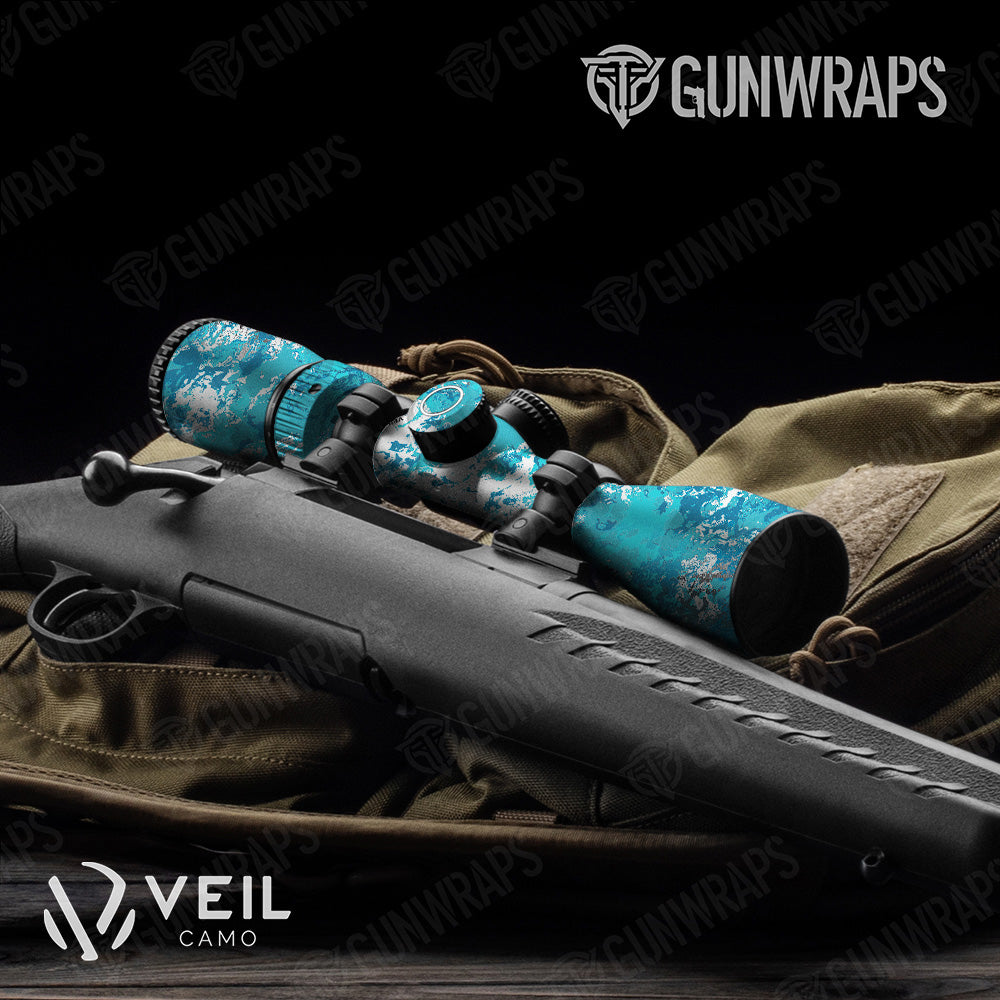 Scope Veil Wideland Mariner Camo Gun Skin Vinyl Wrap