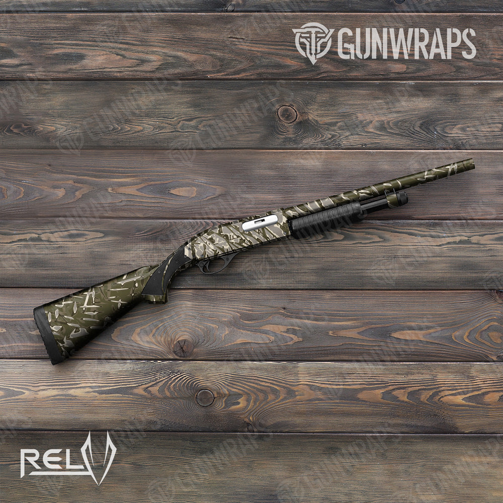 Shotgun RELV X3 Dynohyde Camo Gun Skin Vinyl Wrap Film
