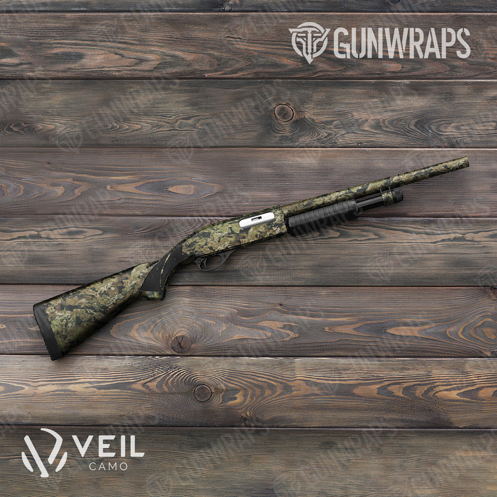 Shotgun Veil Multitac Camo Gun Skin Vinyl Wrap