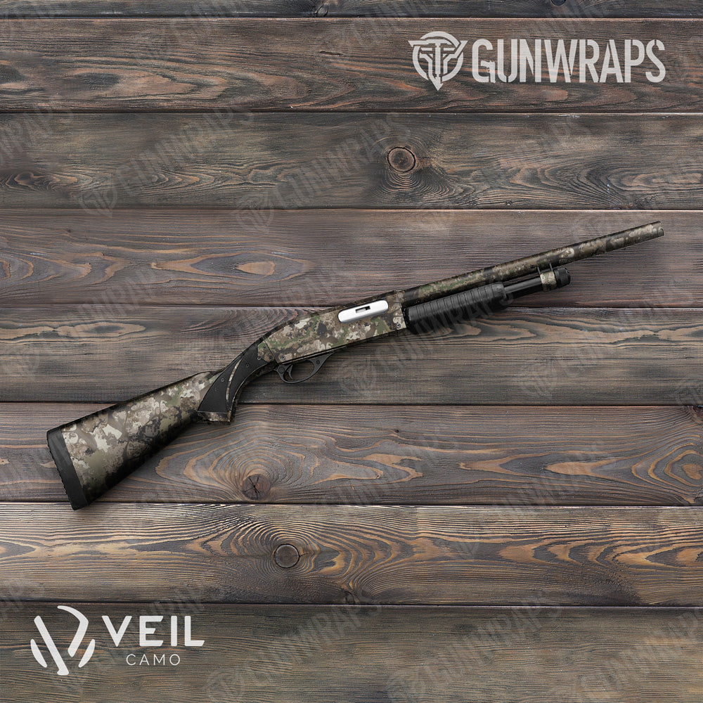 Shotgun Veil Stoke Flat Camo Gun Skin Vinyl Wrap