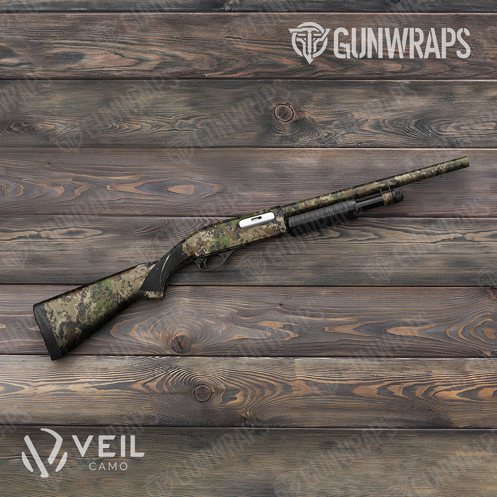 Shotgun Veil Summit Camo Gun Skin Vinyl Wrap