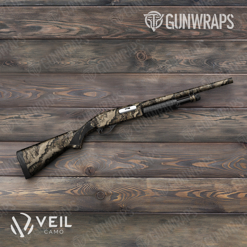 Shotgun Veil Whitetail Camo Gun Skin Vinyl Wrap