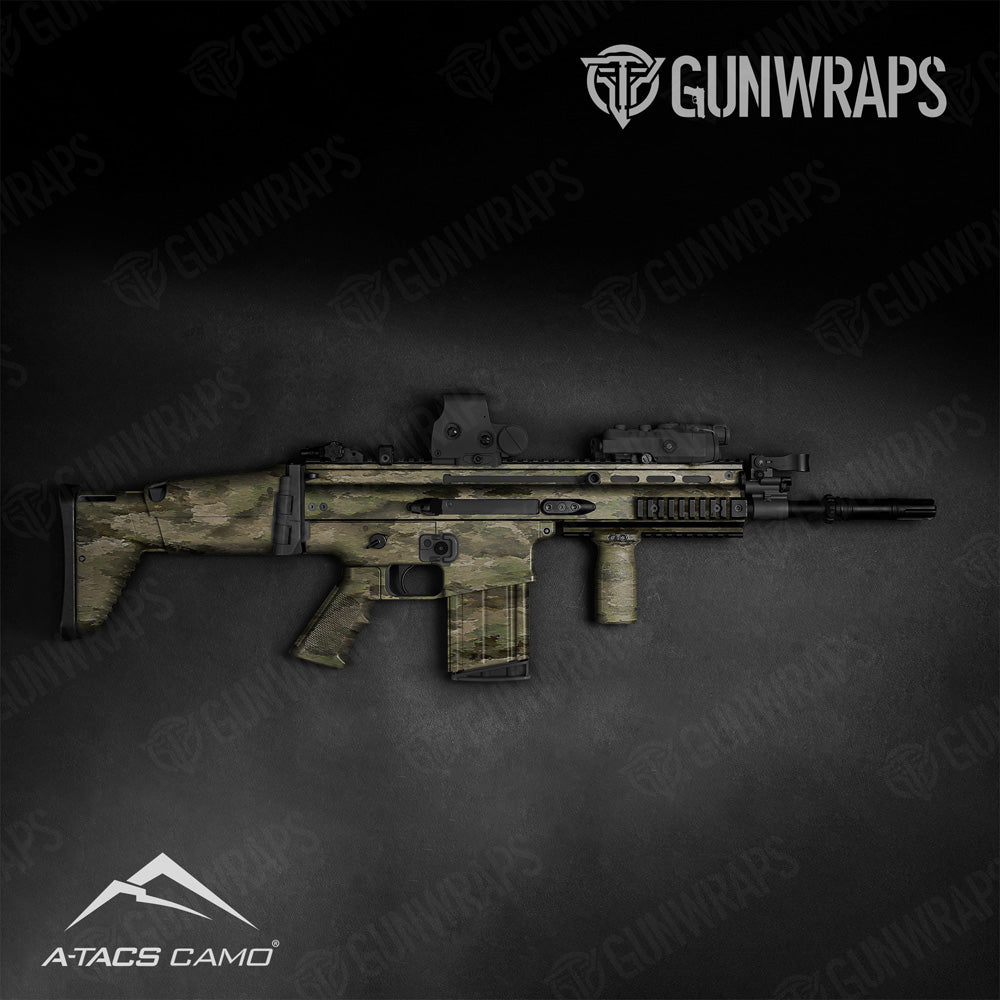 Tactical A-TACS iX Camo Gun Skin Vinyl Wrap Film