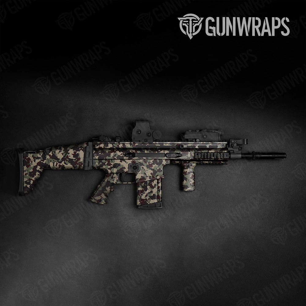 Cumulus Militant Blood Camo Tactical Gun Skin Vinyl Wrap