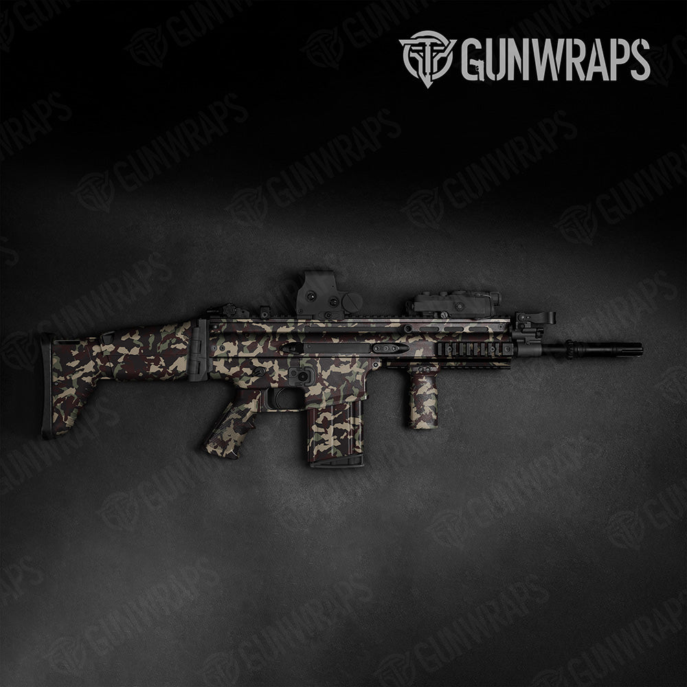 Erratic Militant Blood Camo Tactical Gun Skin Vinyl Wrap