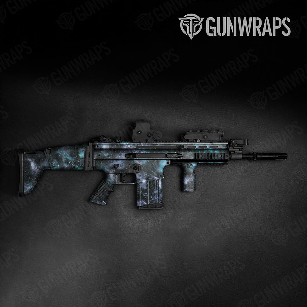 Galaxy Retro Tactical Gun Skin Vinyl Wrap