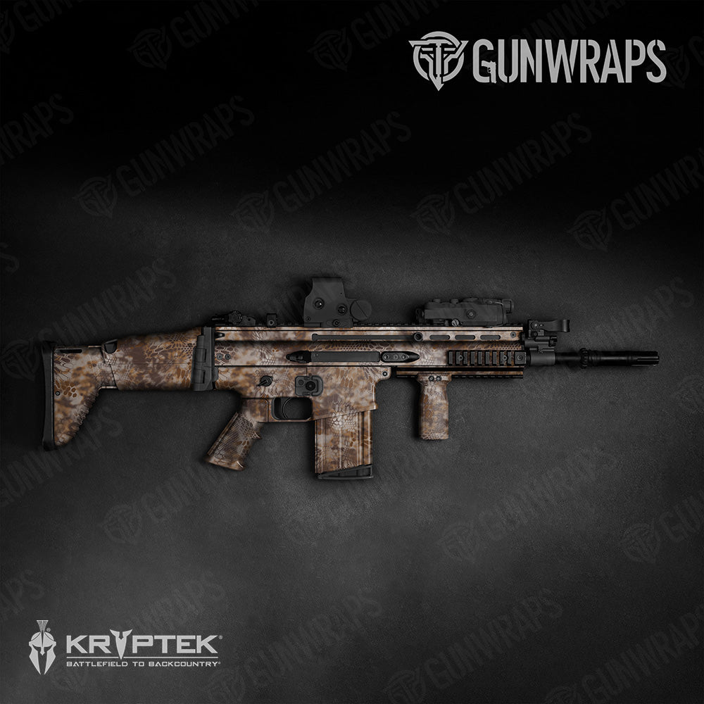 Tactical Kryptek Banshee Camo Gun Skin Vinyl Wrap