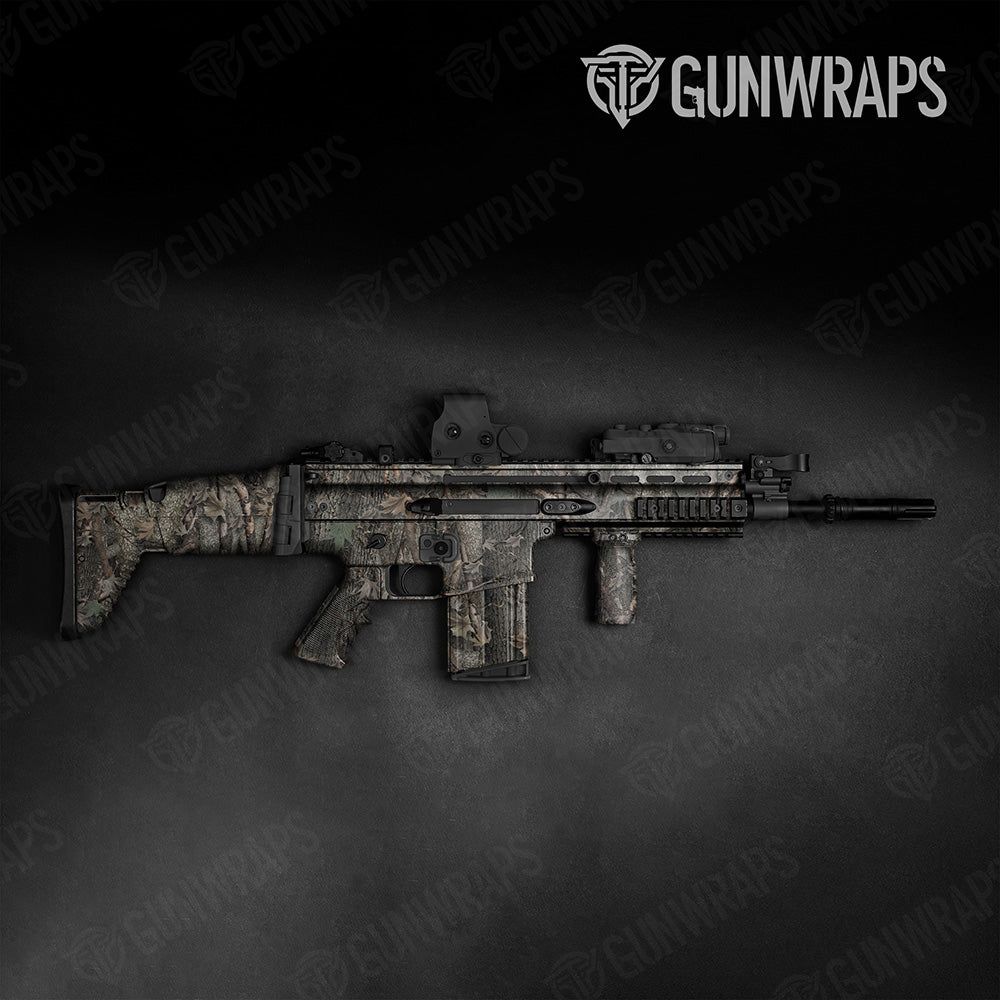 Nature Mossy Woodland Camo Tactical Gun Skin Vinyl Wrap