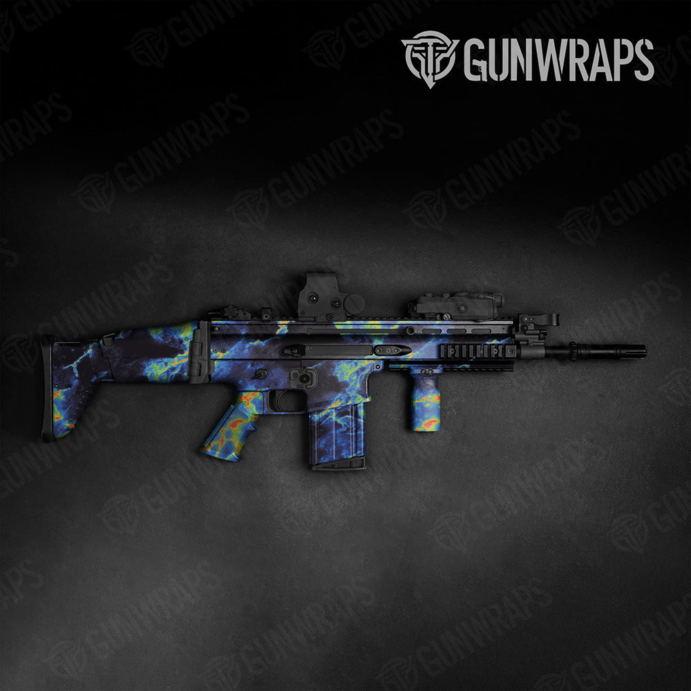 Stone Thermal Marble Tactical Gun Skin Vinyl Wrap