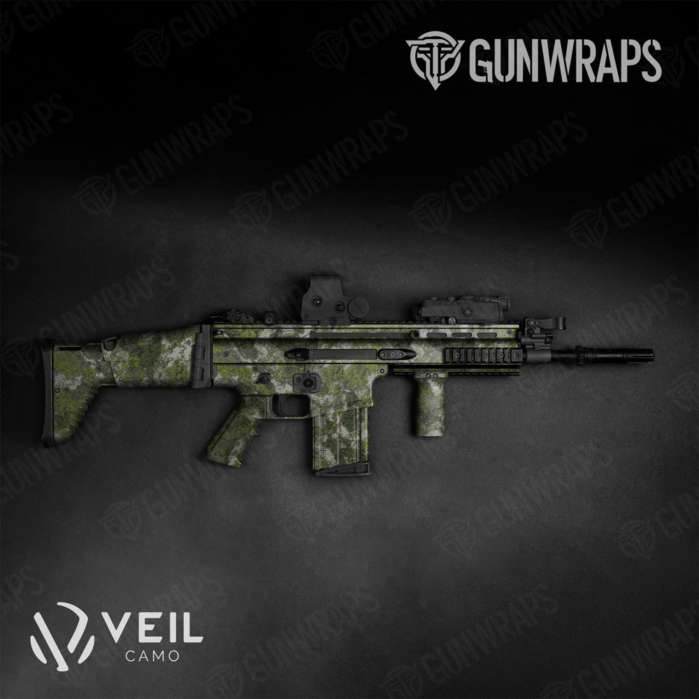 Tactical Veil Moss Monster Camo Gun Skin Vinyl Wrap