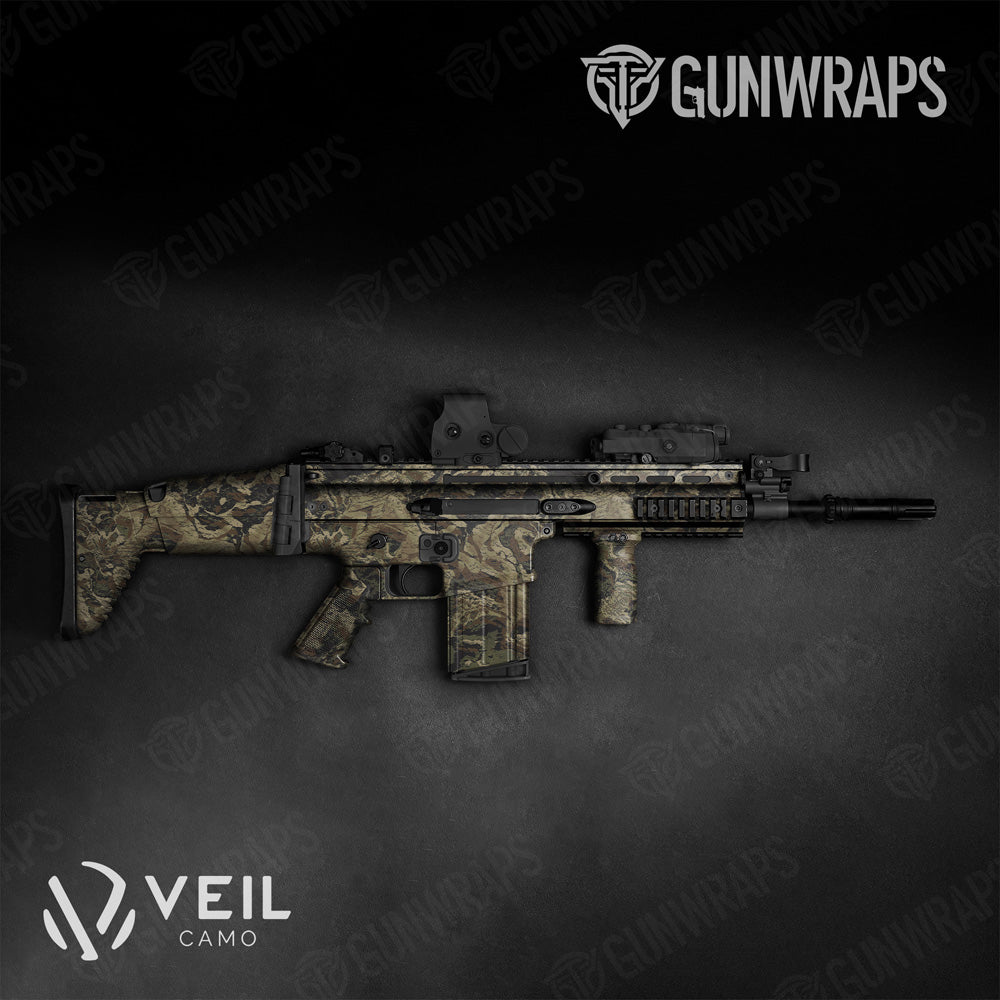 Tactical Veil Rumba Barren Camo Gun Skin Vinyl Wrap
