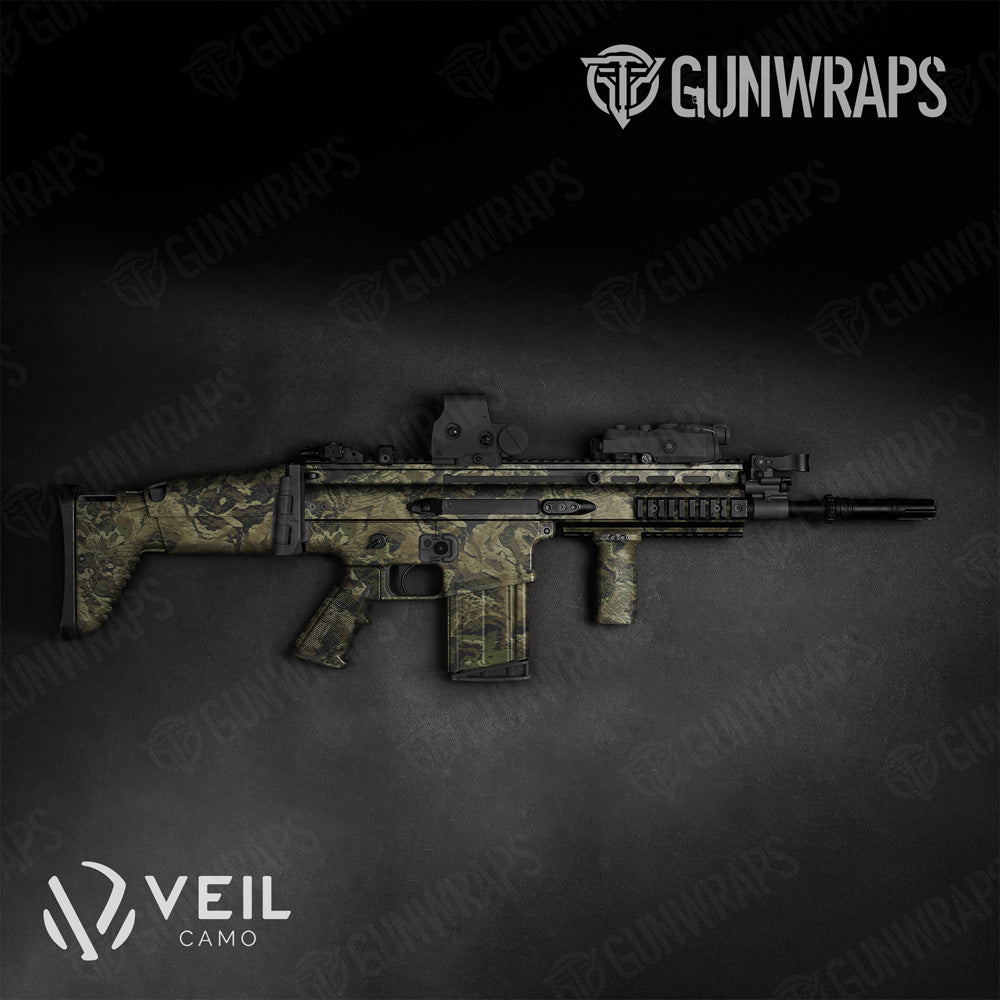 Tactical Veil Rumba Jungle Camo Gun Skin Vinyl Wrap