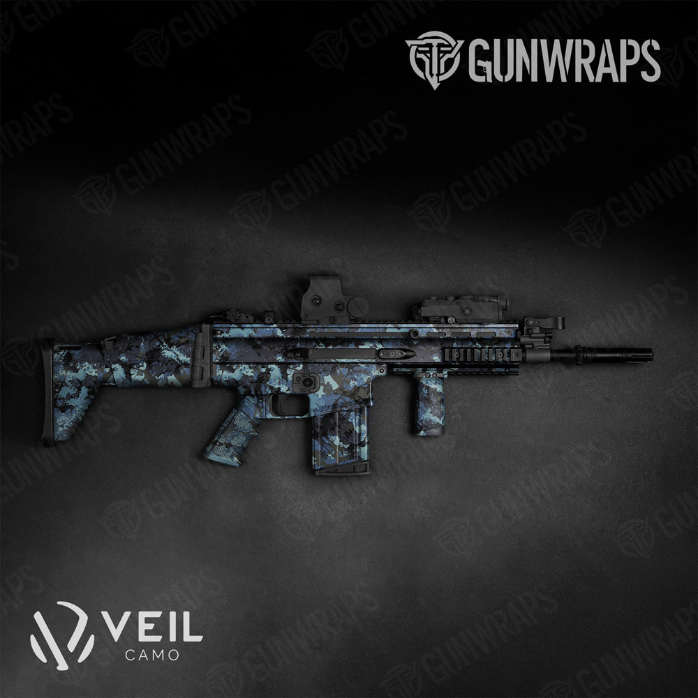 Tactical Veil Stoke Poseidon Camo Gun Skin Vinyl Wrap
