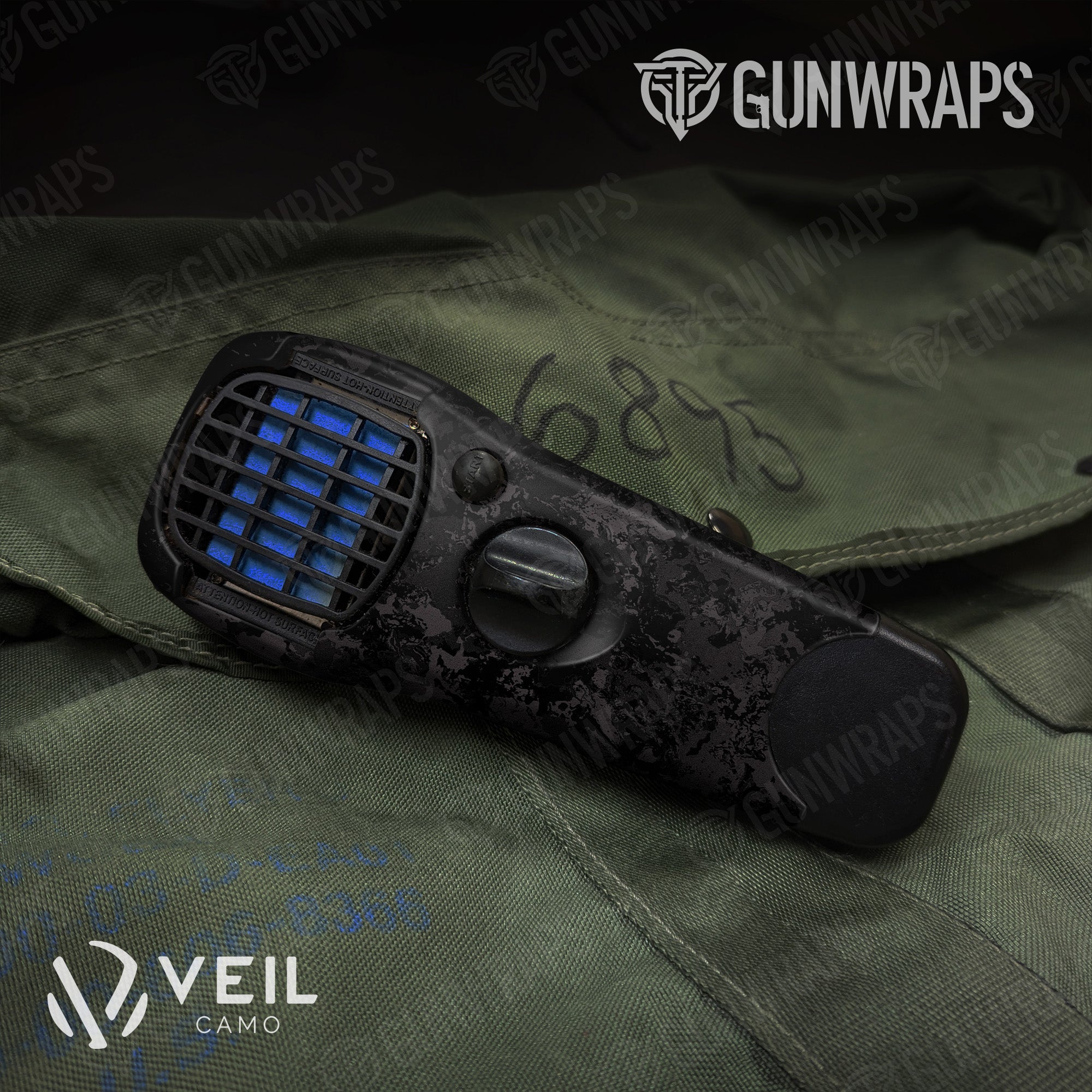 Thermacell Veil Ops Wraith Camo Gear Skin Vinyl Wrap