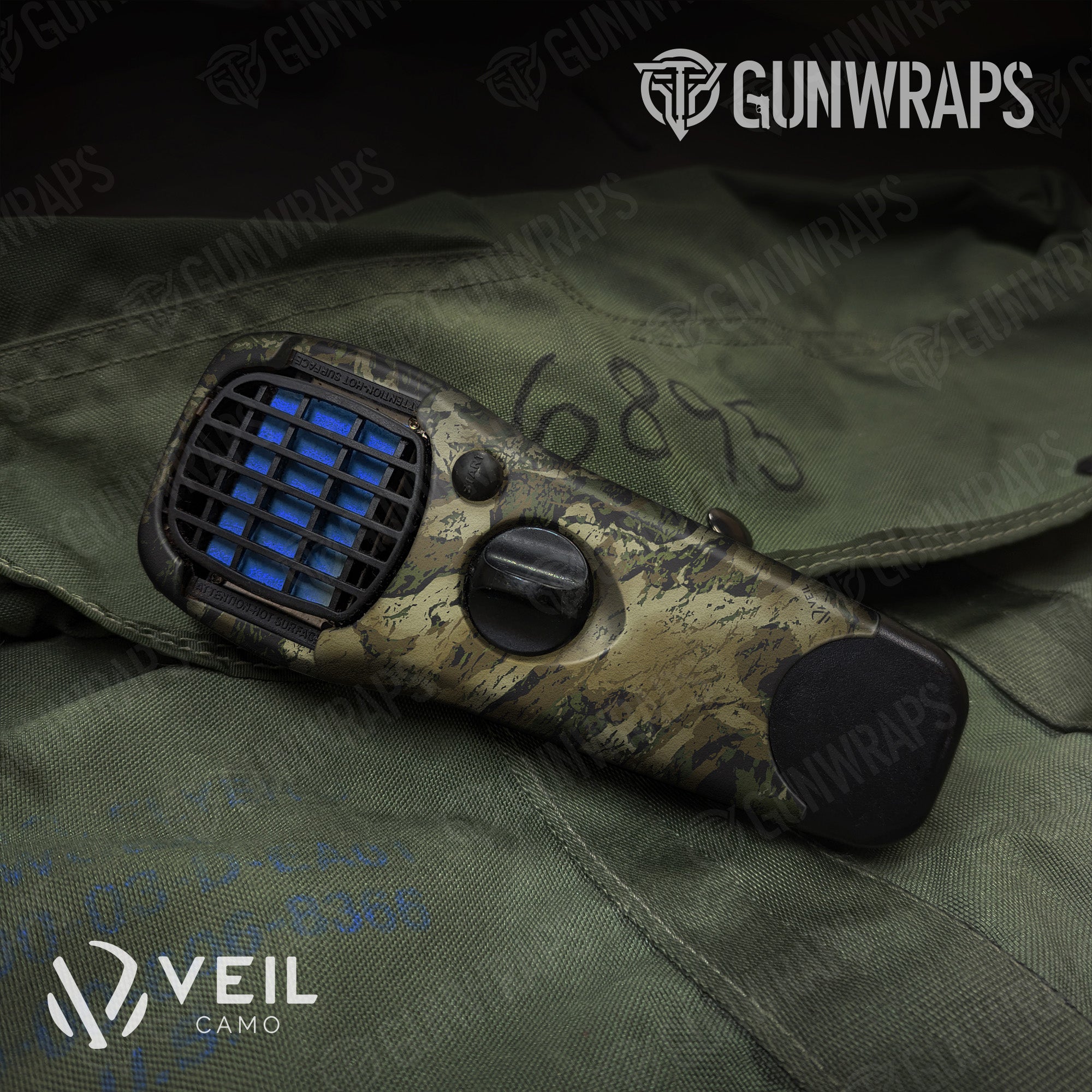 Thermacell Veil Rumba Jungle Camo Gear Skin Vinyl Wrap