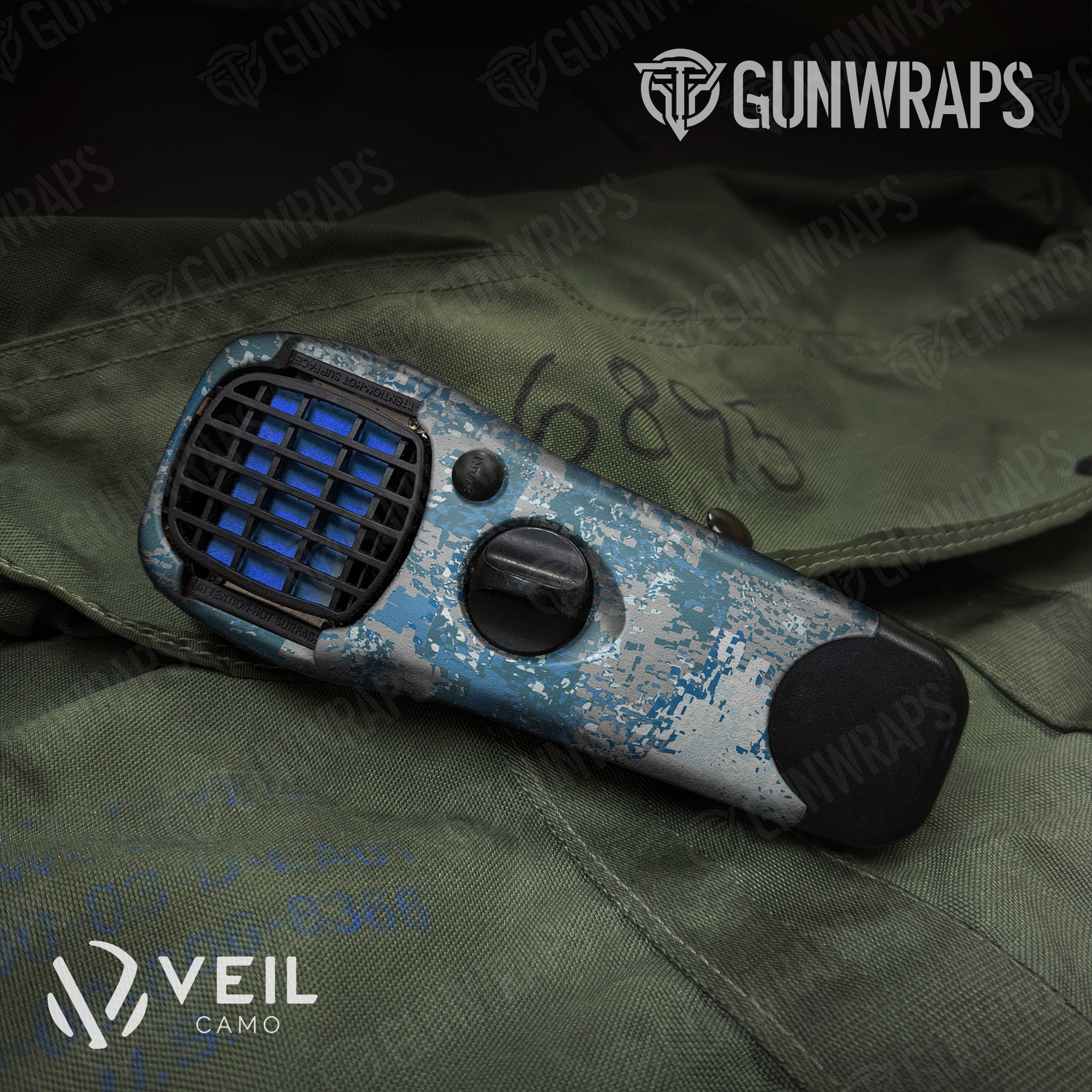 Thermacell Veil Stryk Hookset Camo Gear Skin Vinyl Wrap