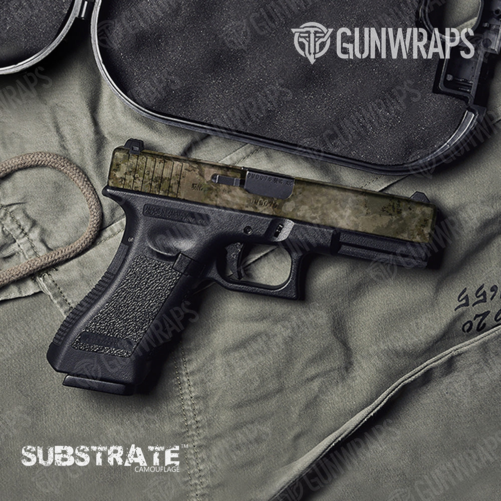 Pistol Slide Substrate Stealth Camo Gun Skin Vinyl Wrap Film