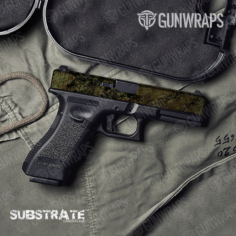Pistol Slide Substrate Surface Camo Gun Skin Vinyl Wrap Film
