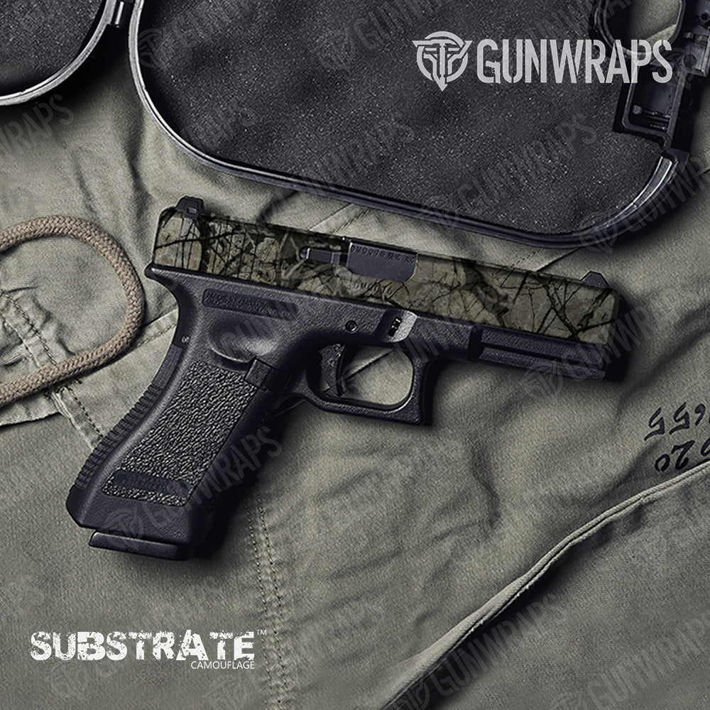 Pistol Slide Substrate Skyline Stalker Camo Gun Skin Vinyl Wrap Film