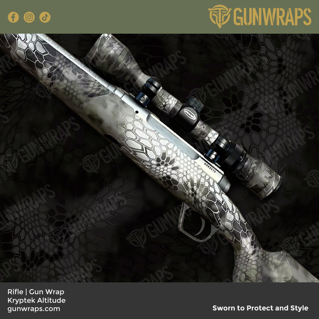 Rifle Kryptek Altitude Camo Gun Skin Vinyl Wrap