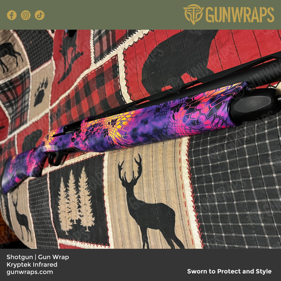 Shotgun Kryptek Infrared Camo Gun Skin Vinyl Wrap